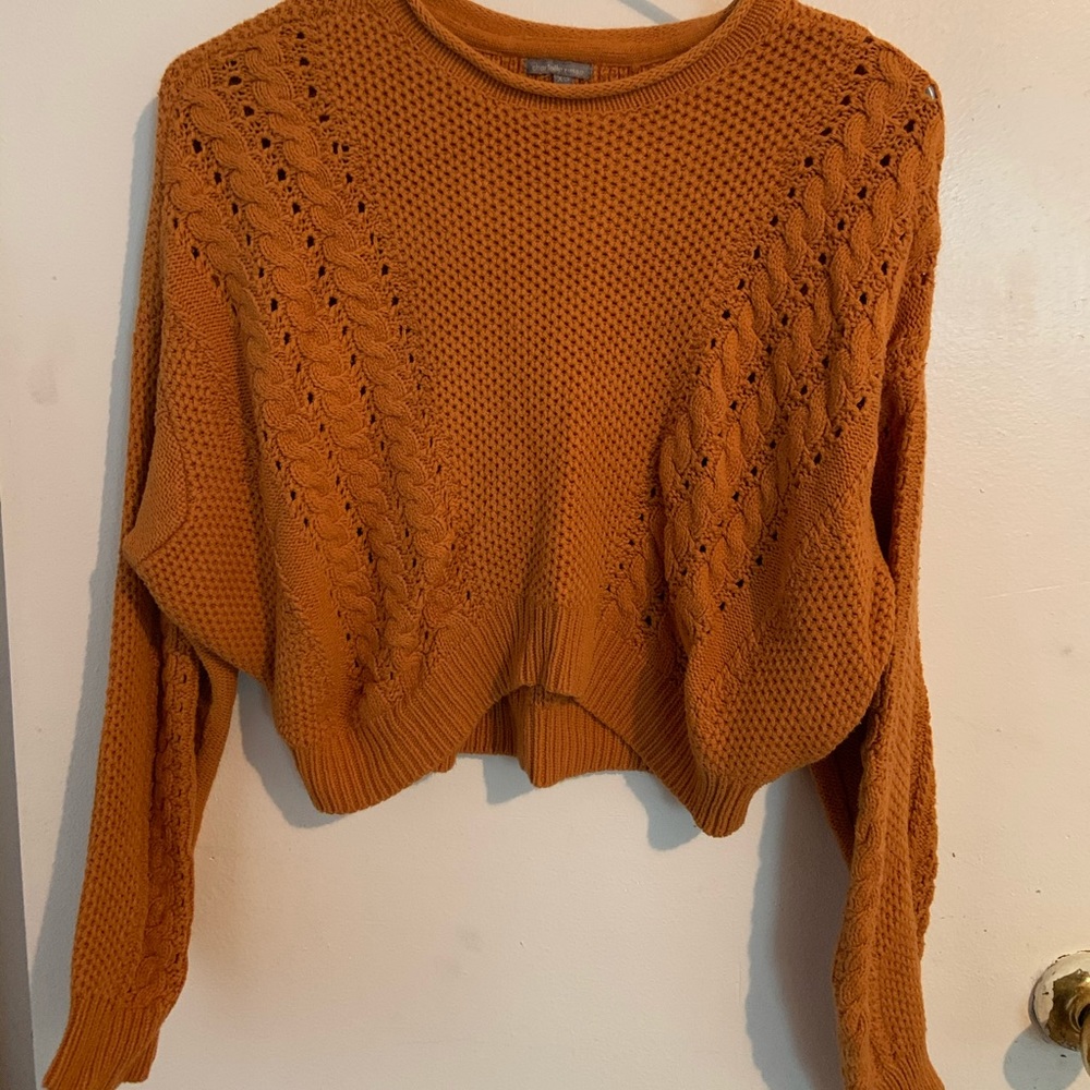 Cropped sweater